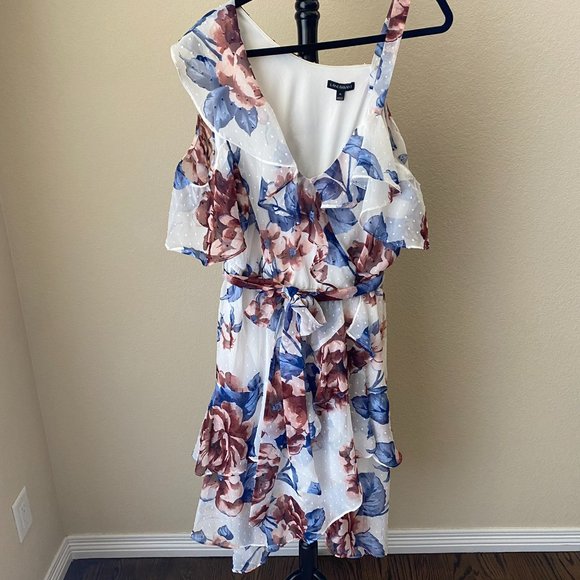 Lane Bryant, Mid Cold Should Spring Dress with slits, Size 22/24 - Picture 2 of 10